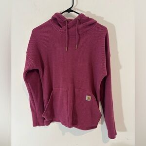 Carhartt Women’s Small Relaxed Fit Heavyweight Long-sleeve Hooded Thermal Shirt